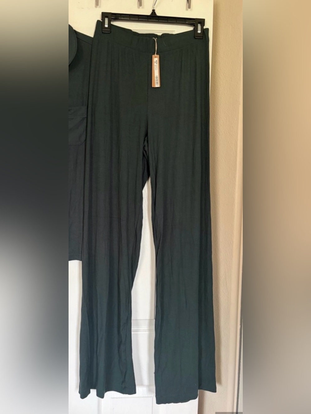 NWT SKIMS soft lounge rib sleep pant only* CYPRESS